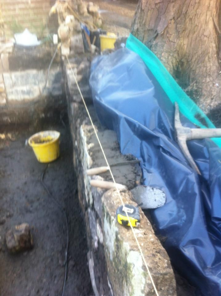 Dry stone wall repair and restoration by expert stonemasons from IMC Stonemasons Limited, Edinburgh.